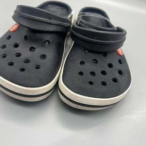 Crocs Crocband Clog Black with White Trim
